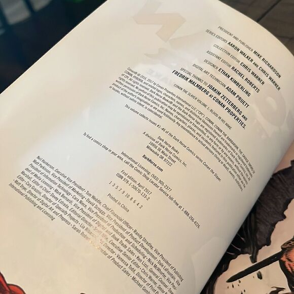 CONAN THE SLAYER VOLUME 1 By Cullen Bunn *Excellent Condition* Graphic Novel - Picture 4 of 5